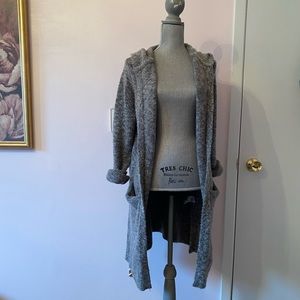 Gap marled gray cardigan